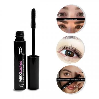 Max Lashes 2em1 Sérum De Tratamento E Rimel Preto — tratamento e maquiagem em um só