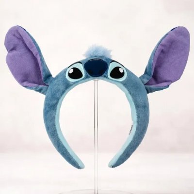 Tiara Stitch Pelúcia Arco Arquinho Cabelo Fofinha Original Stitch Fofinha