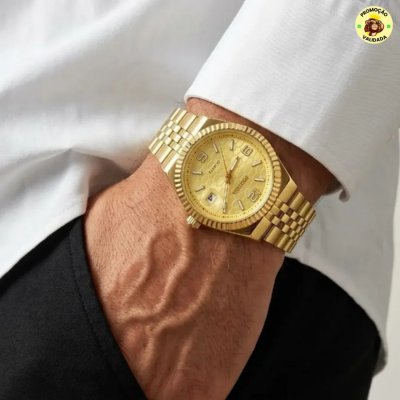 Relogio de Pulso Fortuna Old Money Minimalista