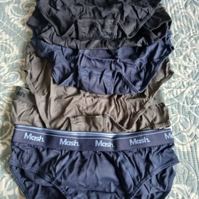 Kit 6 Cuecas Masculino Slip de Algodão Original