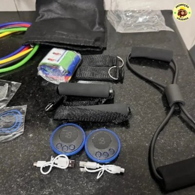 Kit 20 Itens Esportivos Para Treino Em Casa