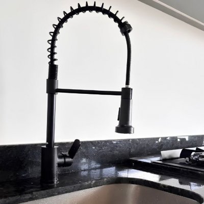 Torneira Cozinha Gourmet Bancada Flexível