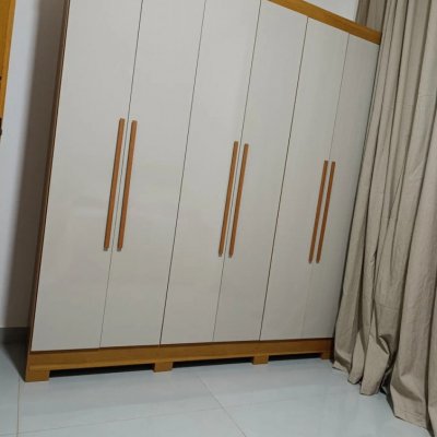 Guarda-roupa Casal com Espelho 6 Portas
