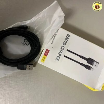 Cabo Usb P/ Lightning iPhone Baseus Cafule