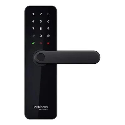 Fechadura Inteligente Intelbras Mfr 3000 V — Embutida com Maçaneta