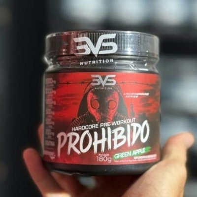 Pré Treino Proibido 180g Sabor Green Apple
