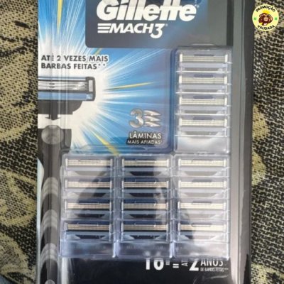 Gillette Mach3 Carga para Aparelho de Barbear