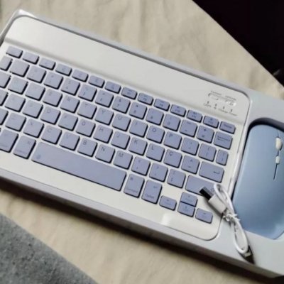 Kit Teclado e Mouse Sem Fio Bluetooth (varias cores)