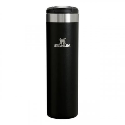 Garrafa Térmica Stanley Aerolight Transit Slim Black 2.0 591ml — prática e compacta