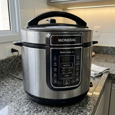 🥘 Panela de Pressão Elétrica Digital 6L MONDIAL