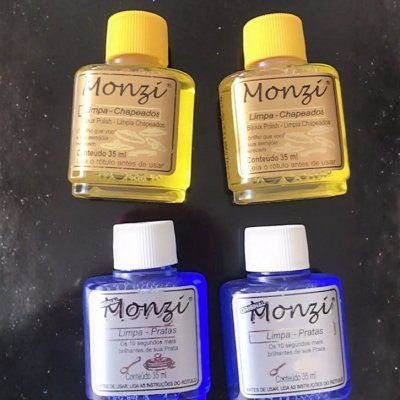 Limpa Pratas Folheado ou Joias Monzi 35ml