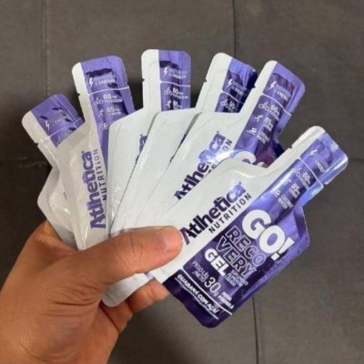 ⚡ Go Energy Gel (10 Sachês) - Sabor Guaraná e Açai, Atlhetica Nutrition