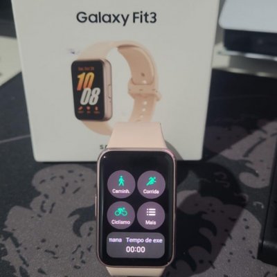 Smartwatch Samsung Galaxy Fit3 1.6 Grafite