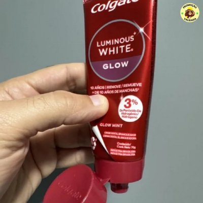 Colgate Luminous White Glow Creme Dental Clareador