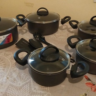 Caçarolas 5 Peças Antiaderente