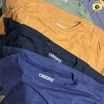 Kit 5 Camisetas Masculinas Básica