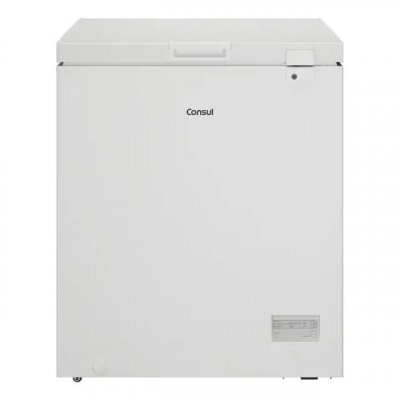 Freezer Horizontal Consul 142l - CHA14AB (Cor Branco) — Freezer tipo baú de 142 litros