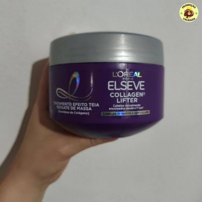 Máscara de Tratamento Elseve L'Oréal Paris Colágeno Encorpador