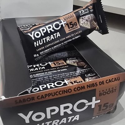 Barra Proteína Nutrata Yopro Cappuccino 55g