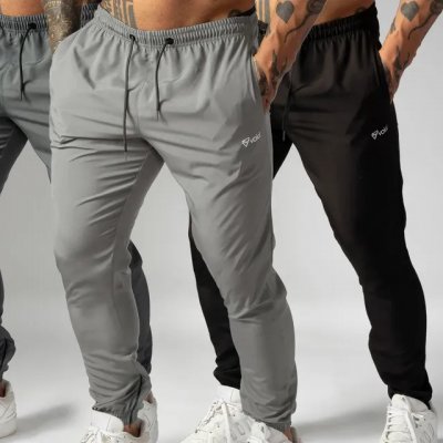 Review: Kit 3 Calças Jogger Masculinas De Tactel Com Elastano Zíper
