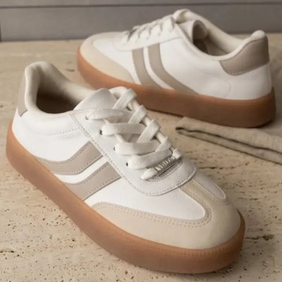 Tenis Feminino Casual Vizzano Flataform Conforto Leve Branco: leveza e conforto para o dia a dia