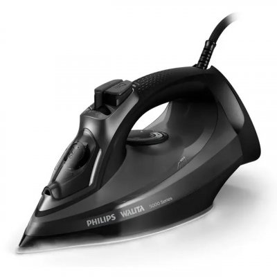 Ferro de Passar Roupas a Vapor Philips Walita DST5040 Série 5000 — 1470W (Preto)