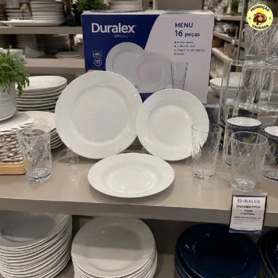 Aparelho De Jantar 16 Peças Duralex Menu