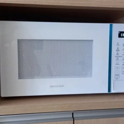 Micro-ondas Brastemp 32L Branco Menu Gourmet
