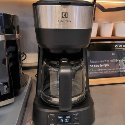 Cafeteira Elétrica Electrolux inox 1,2L