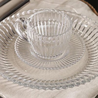 Conjunto 4 Xícaras de Café de Cristal Imperatriz 110ml