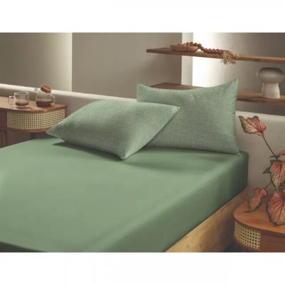Jogo de Cama Simples 3pçs Queen Slim Organic Altenburg