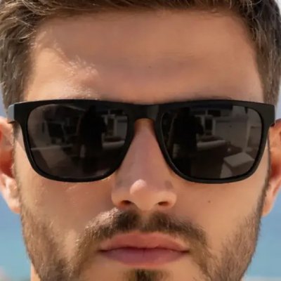 Óculos De Sol Masculino Quadrado Acetato Uv400 Original — Review