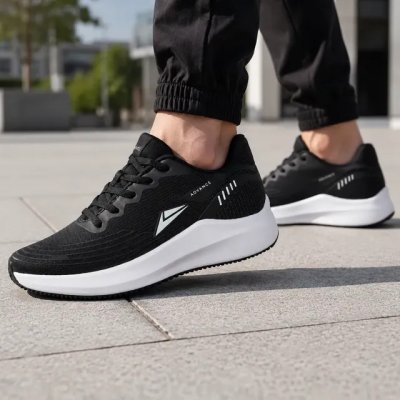 Tênis Sneeks Feminino Casual Academia Treino Preto/branco — 36,0 BR