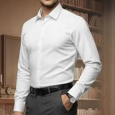 Camisa Social Masculina Slim Fit Premium Manga Longa C Lycra — review