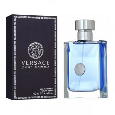 Perfume Versace Pour Homme Eau de Toilette Amadeirado Oriental 200ml