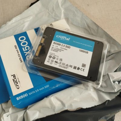 Crucial BX500 1TB SSD SATA III 2,5 Pol.