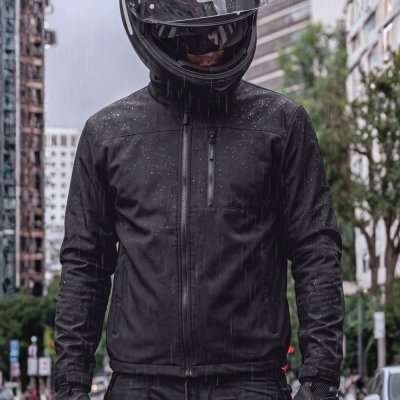 Jaqueta Impermeável Masculina Preto M