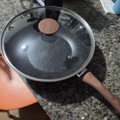 Frigideira Wok Antiaderente Cerâmica 28cm 4L