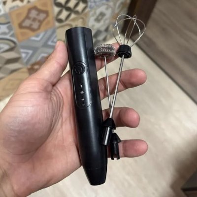 Mixer Elétrico Portátil 2 em 1 Recarregável