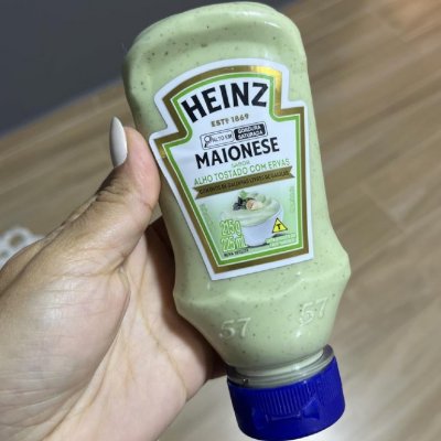 Heinz Maionese Alho Tostado Com Ervas 215g