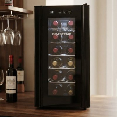 Adega De Vinhos Brastemp Para 12 Garrafas Com Painel Touch