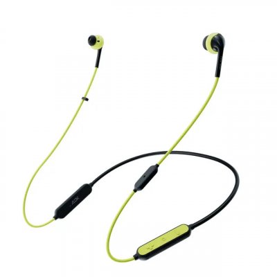 Fone De Ouvido Esportivo Bluetooth Waaw By Alok Move 100ebs — Preto e Verde