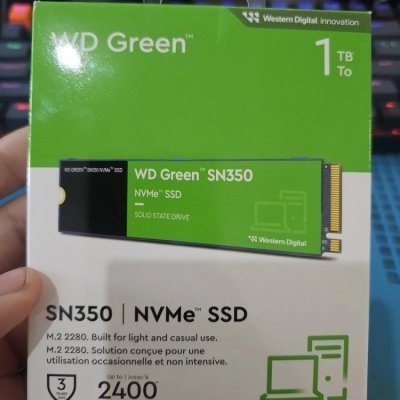 WD Green SN350 1TB NVMe M.2 2280 Azul