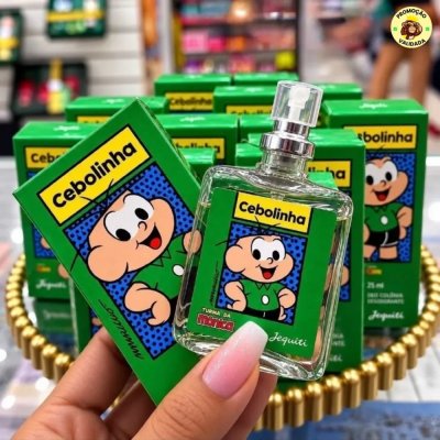 Kit com 3 Perfumes Cebolinha Jequiti 25ml