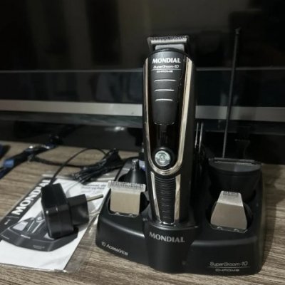 Aparador De Pelos Supergroom-10 Mondial Bivolt