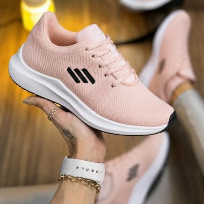 Tênis Feminino Academia O2x Ortopédico Cinza