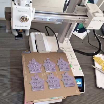 Impressora 3D Bambu Lab A1 Mini cinza