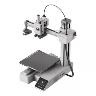 Impressora 3D Bambu Lab A1 Mini (cor cinza) — modelo compacto sem AMS