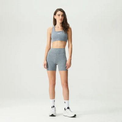Bermuda Feminina Flat Life II Fila — Cinza Médio (G)