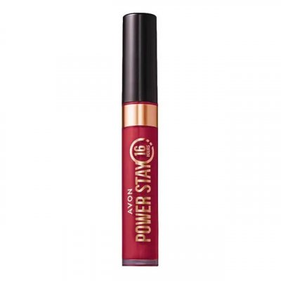 Review: Batom Líquido Matte Avon Power Stay 16h — Cor Vermelho Terra